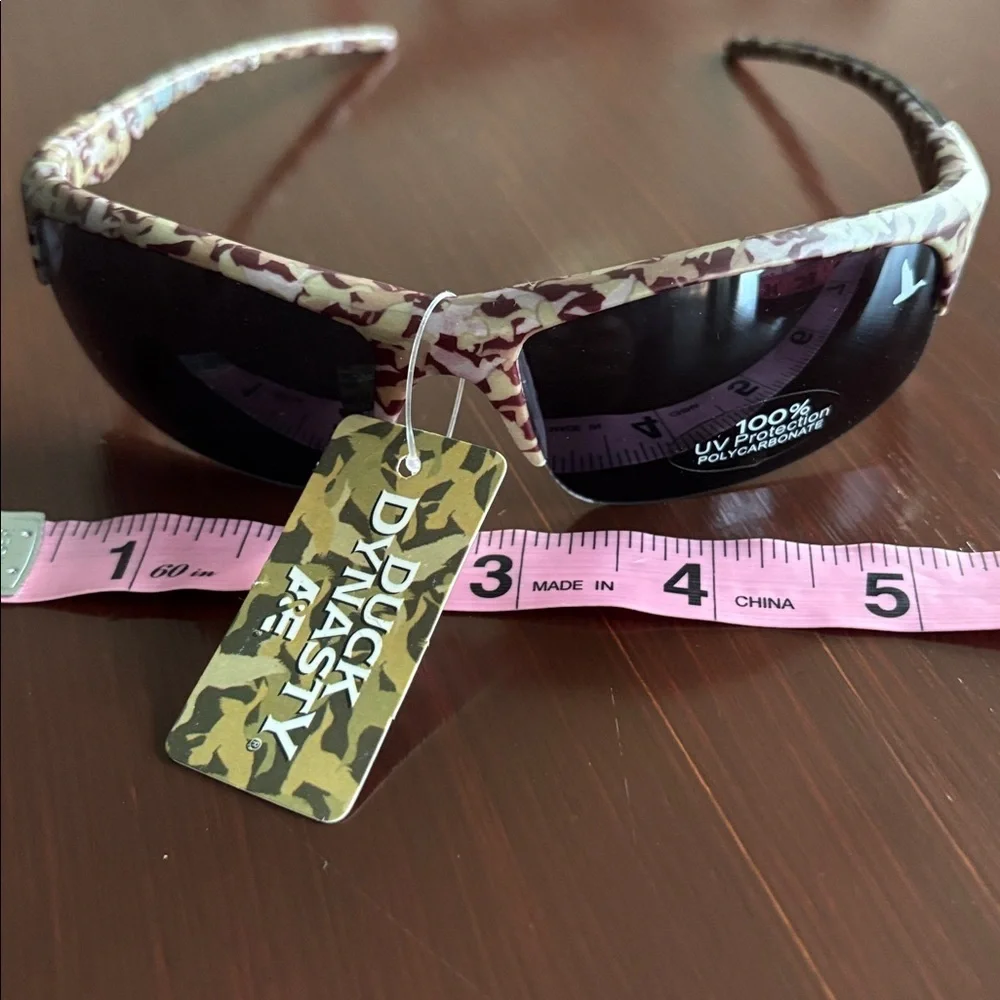 Duck Dynasty A&E 100% UV protection,polycarbonate camo half frame sunglasses